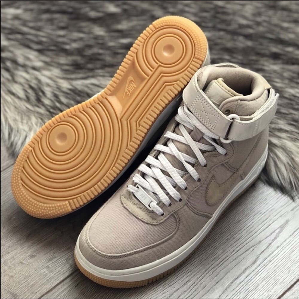 NWT Nike Air Force 1 Khaki - Picture 4 of 8